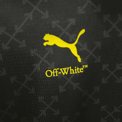 AC Milan x Off - White "Diavoli" Premium Kids Size Kit from FootballPrestige.com - Premium Football Kits