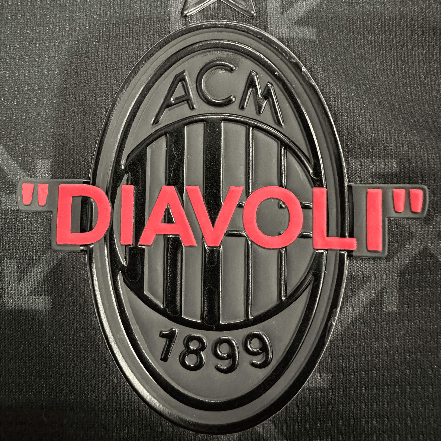 AC Milan x Off-White "Diavoli" Premium Kit from FootballPrestige.club - Premium Football Kits
