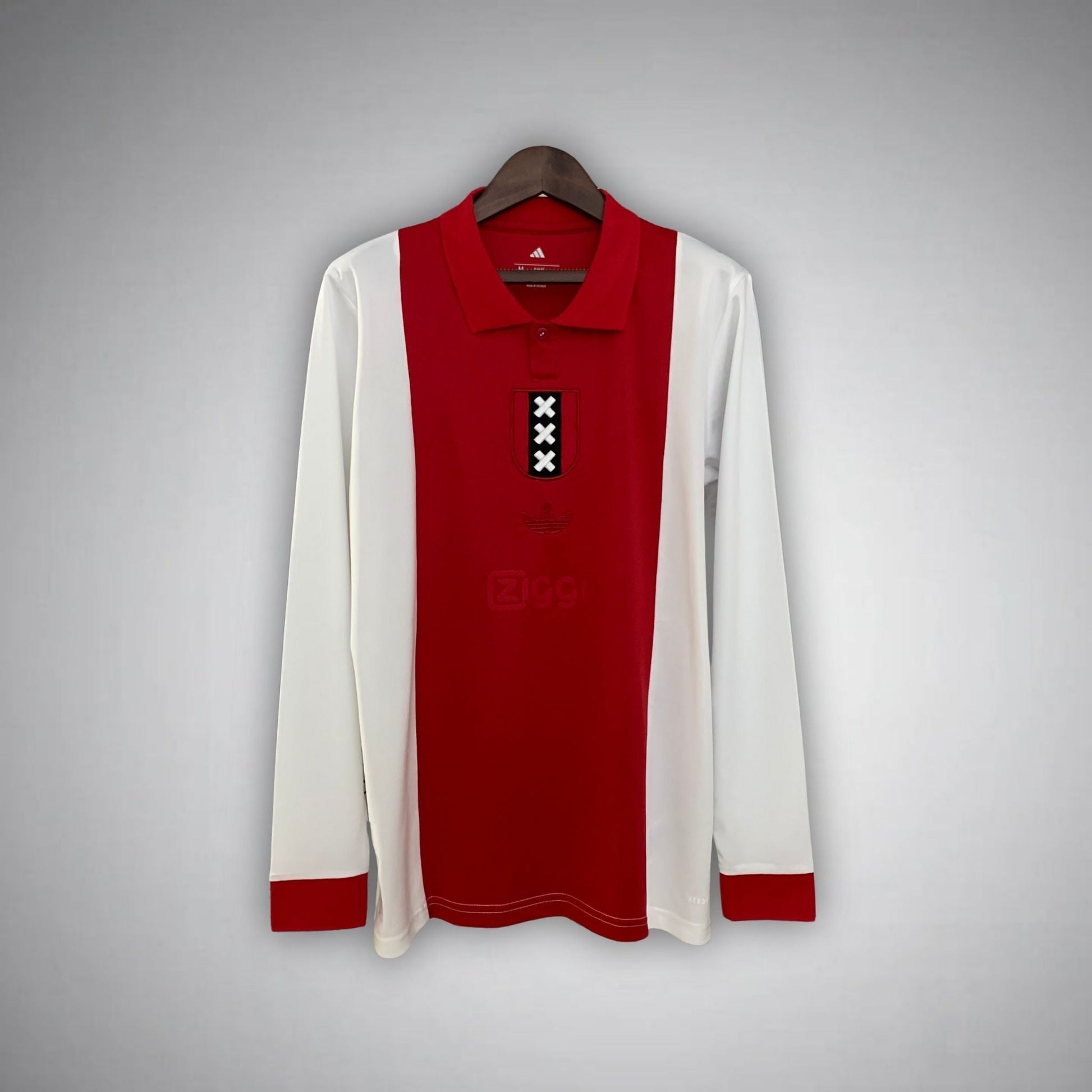 Ajax 125th Anniversary Premium Long Sleeve Kit from FootballPrestige.com - Premium Football Kits