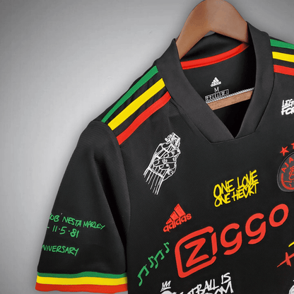 Ajax "Bob Marley" Premium Kit from FootballPrestige.com - Premium Football Kits