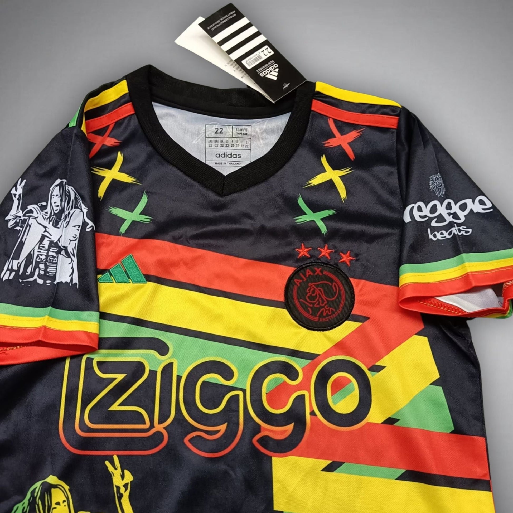 Ajax "Reggaeton" Premium Kids Size Kit from FootballPrestige.com - Premium Football Kits