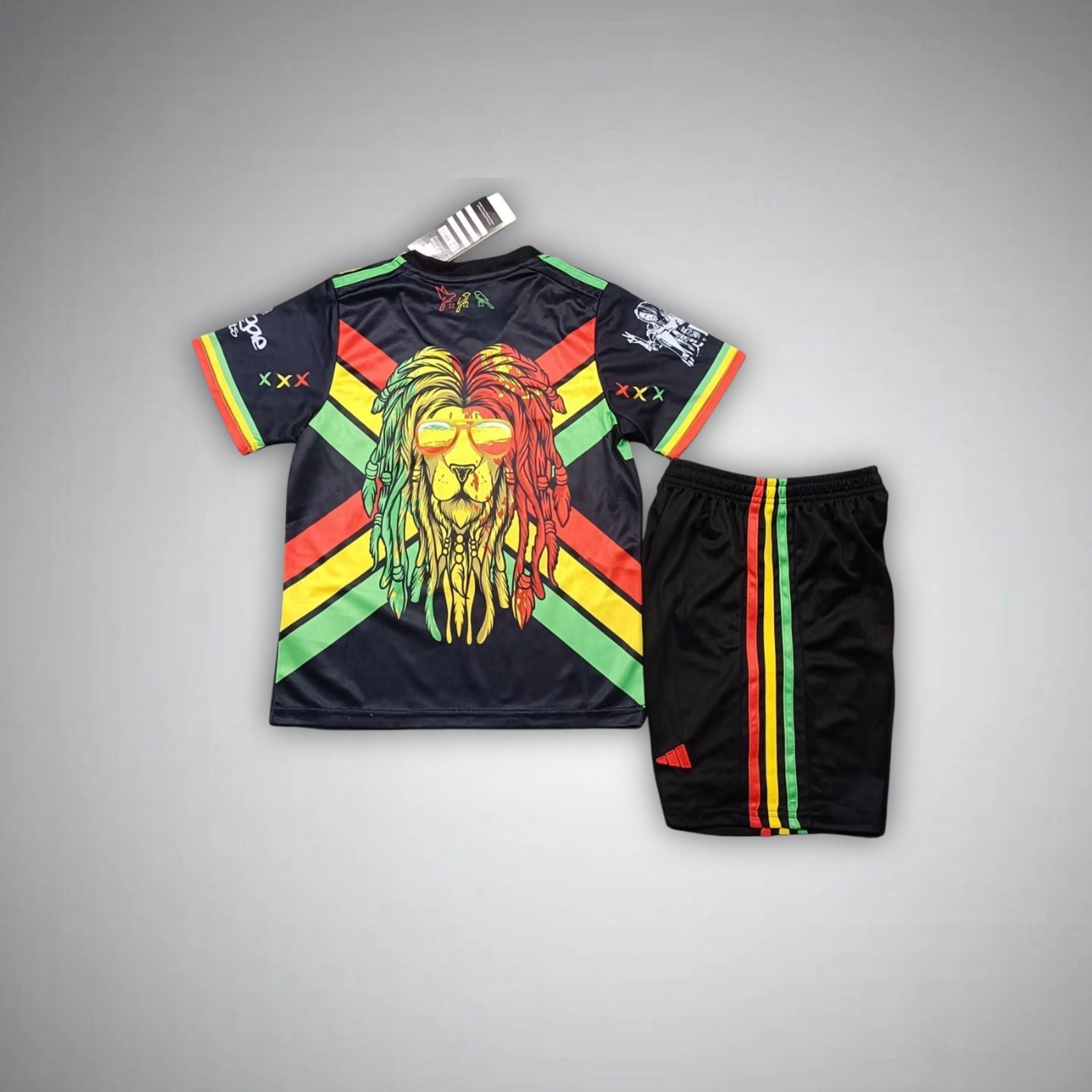 Ajax "Reggaeton" Premium Kids Size Kit from FootballPrestige.club - Premium Football Kits