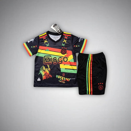 Ajax "Reggaeton" Premium Kids Size Kit from FootballPrestige.com - Premium Football Kits