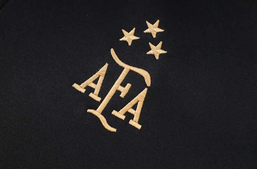 Argentina Black and Blue Premium Tracksuit from FootballPrestige.club - Premium Football Kits