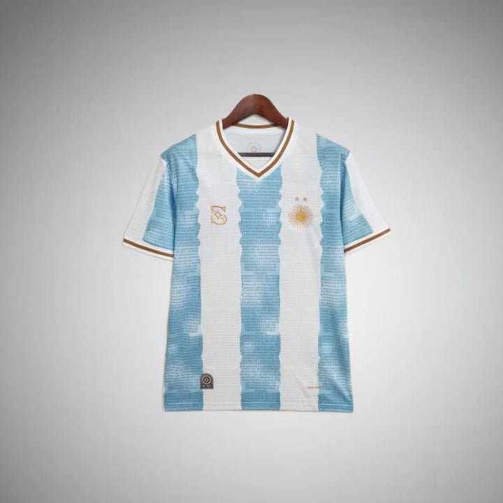 Argentina "Maradona" Commemorative Premium Kit from FootballPrestige.com - Premium Football Kits