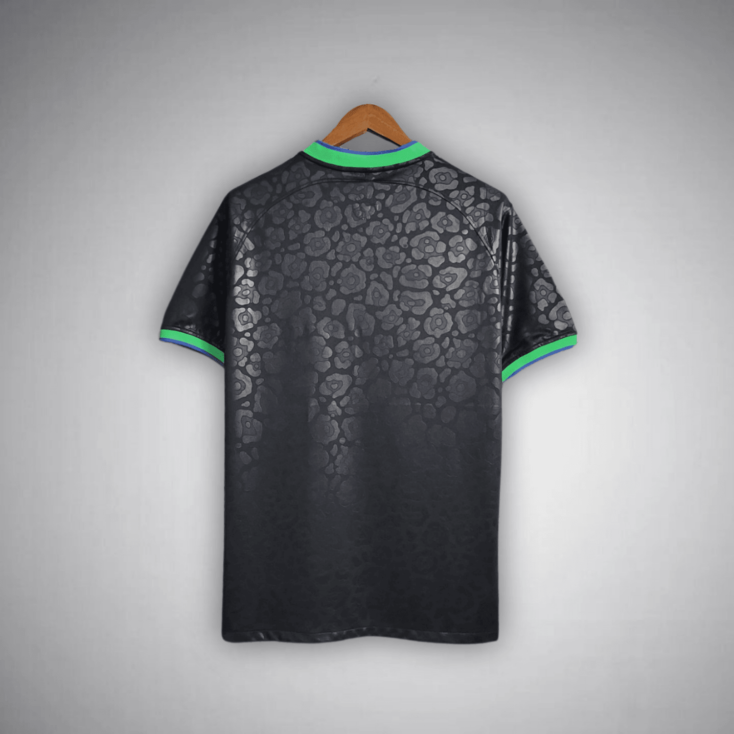 Brazil "Black Leopard" Premium Kit from FootballPrestige.club - Premium Football Kits