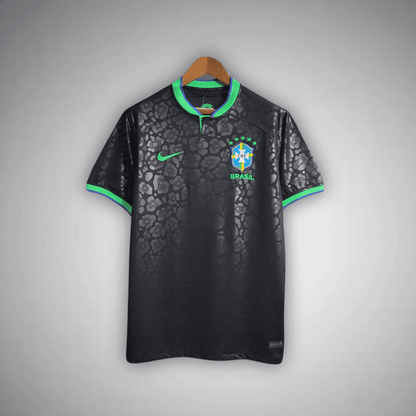 Brazil "Black Leopard" Premium Kit from FootballPrestige.com - Premium Football Kits