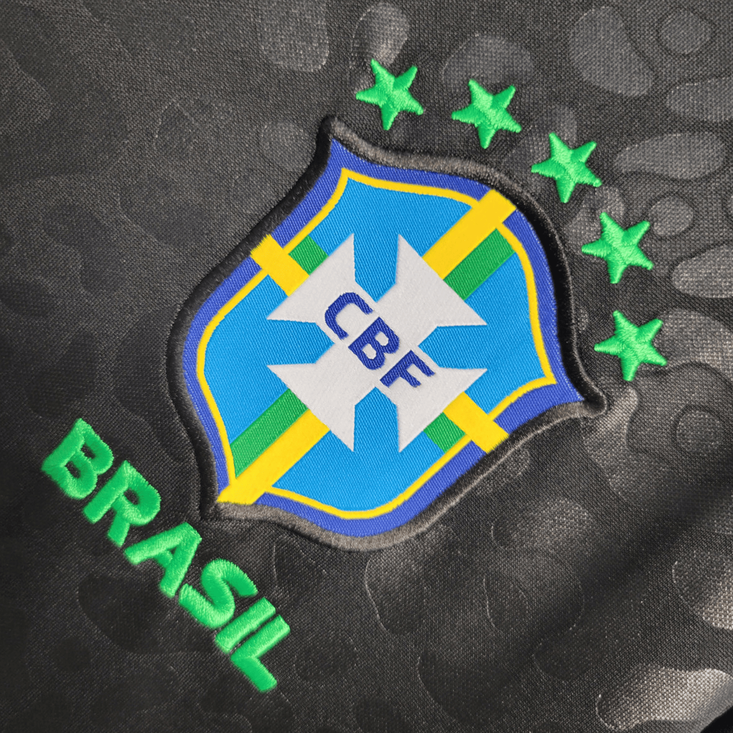 Brazil "Black Leopard" Premium Kit from FootballPrestige.com - Premium Football Kits