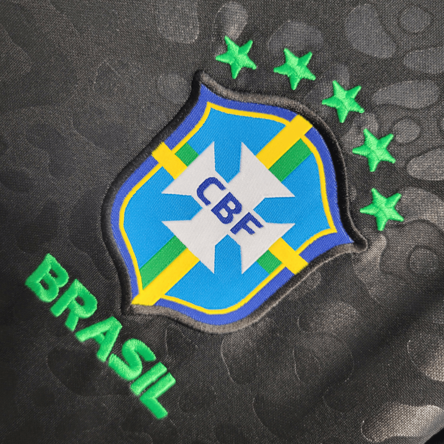 Brazil "Black Leopard" Premium Kit from FootballPrestige.club - Premium Football Kits