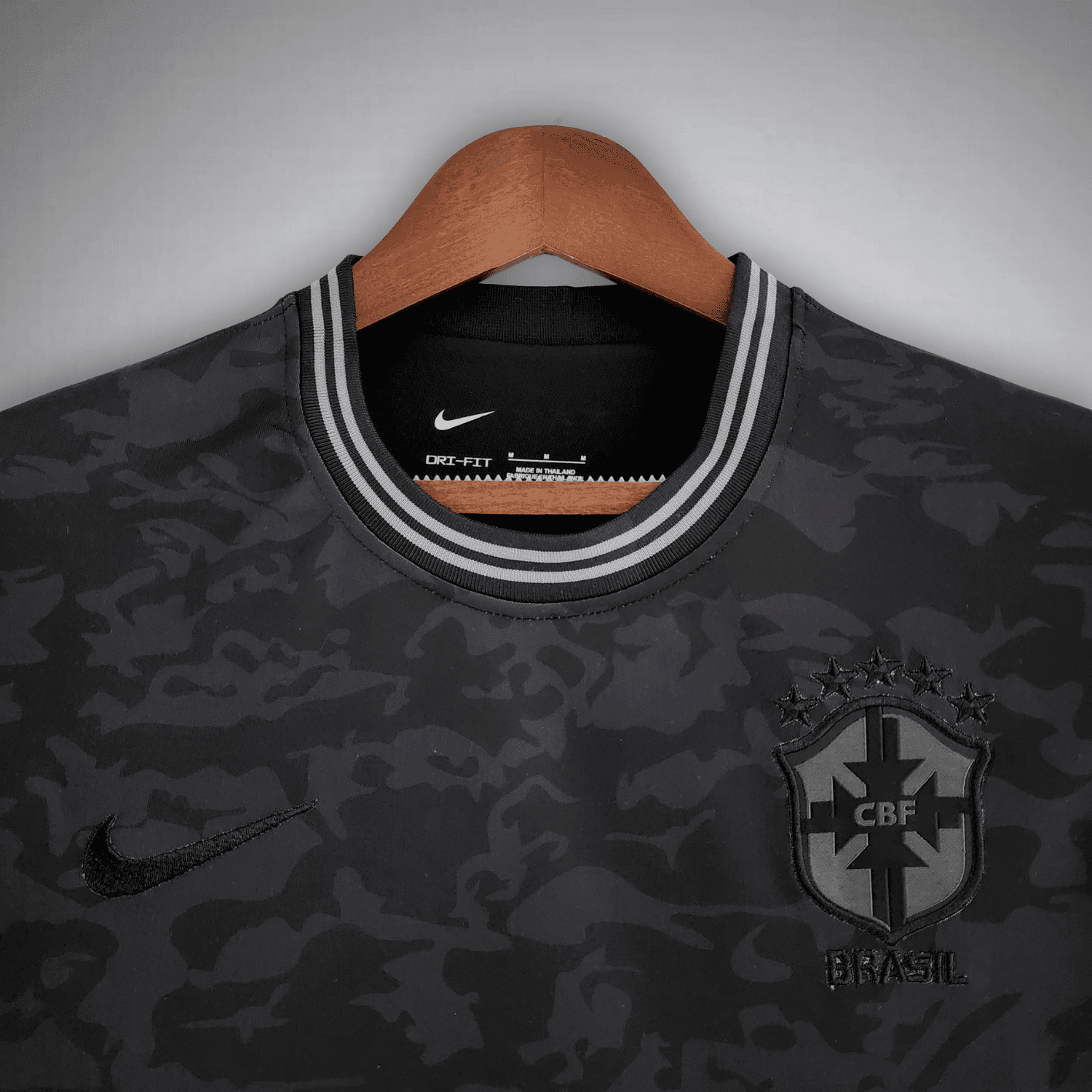 Brazil "Blackout" Premium Kit from FootballPrestige.club - Premium Football Kits