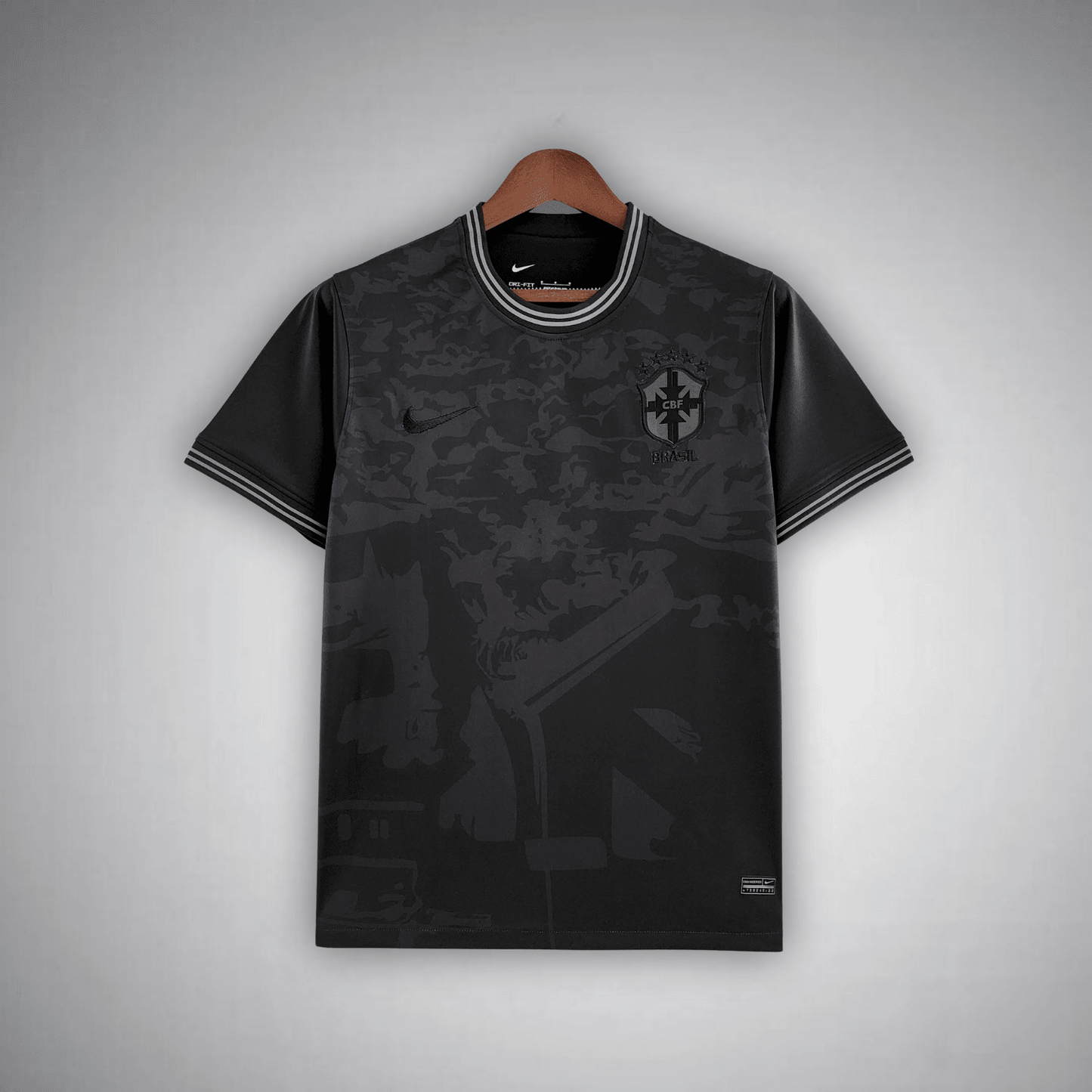 Brazil "Blackout" Premium Kit from FootballPrestige.com - Premium Football Kits