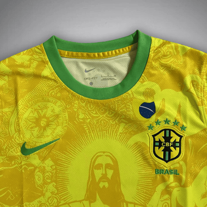 Brazil "Christ the Redeemer" Premium Kit from FootballPrestige.com - Premium Football Kits