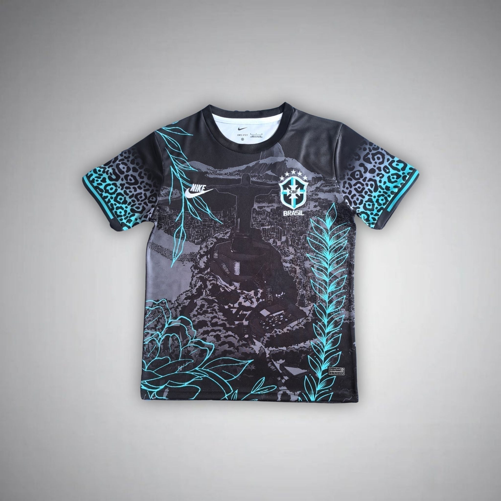 Brazil "Christo Noire" Premium Kit from FootballPrestige.club - Premium Football Kits