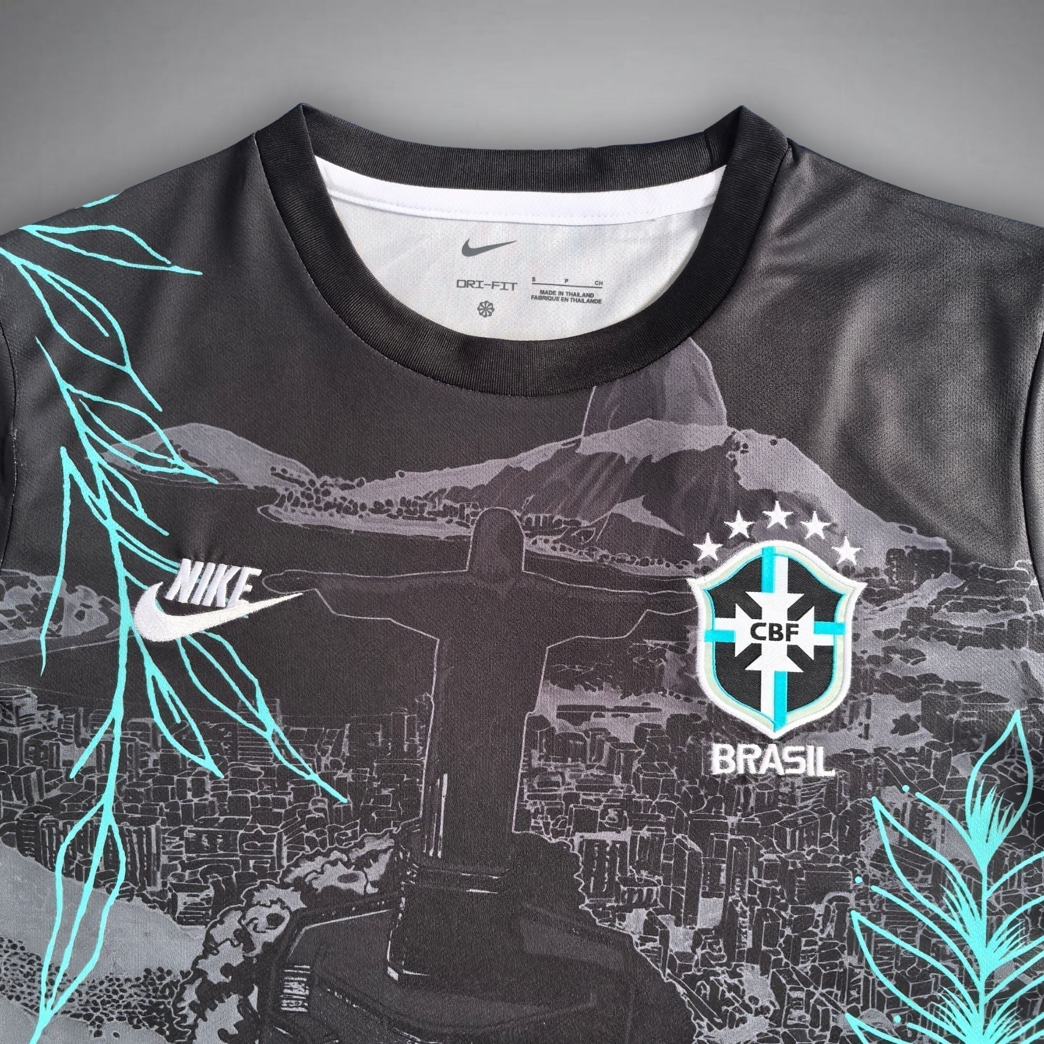 Brazil "Christo Noire" Premium Kit from FootballPrestige.club - Premium Football Kits