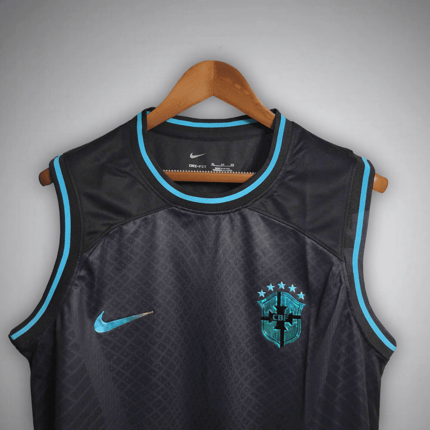 Brazil "Emerald Nights" Premium Tank Top from FootballPrestige.com - Premium Football Kits