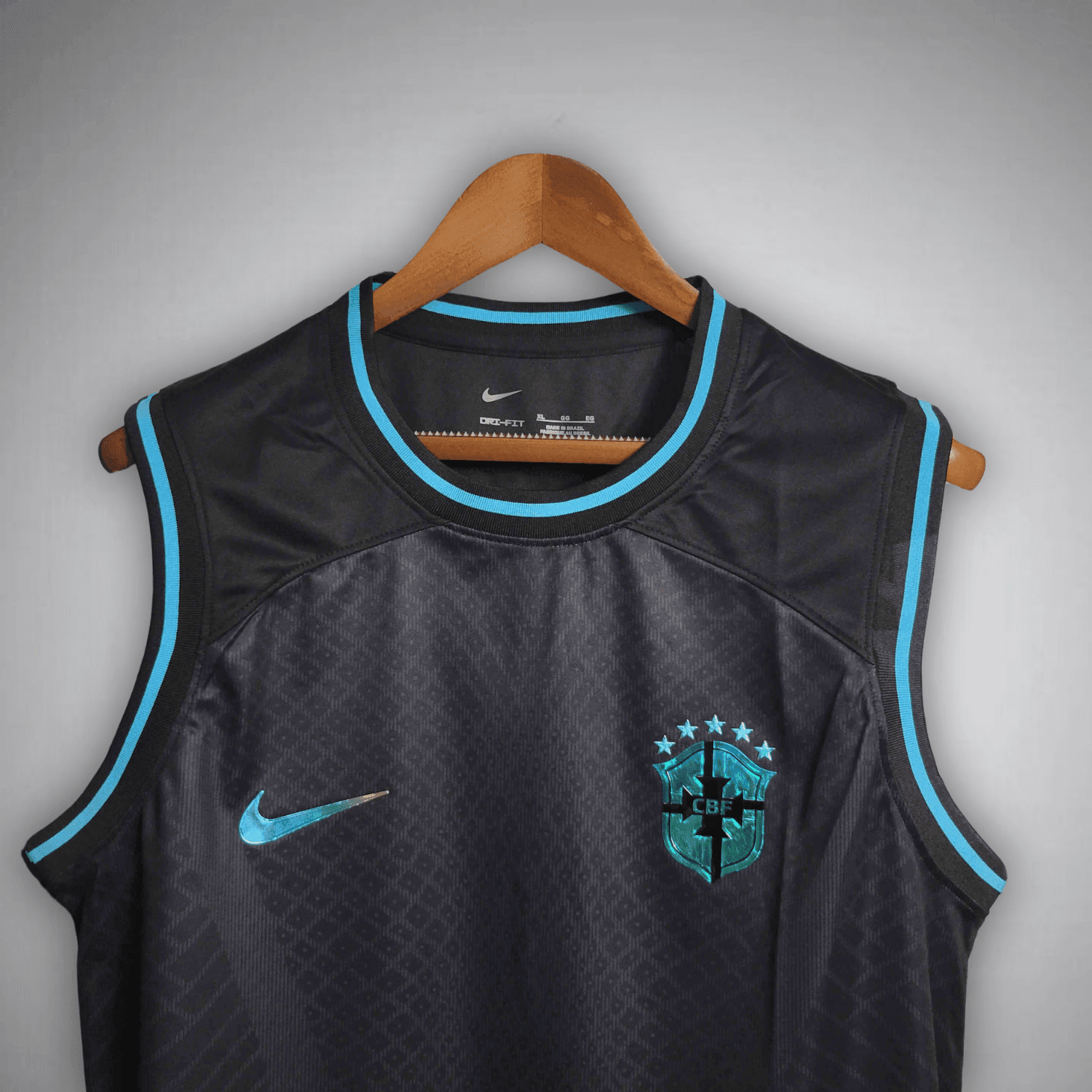 Brazil "Emerald Nights" Premium Tank Top from FootballPrestige.club - Premium Football Kits