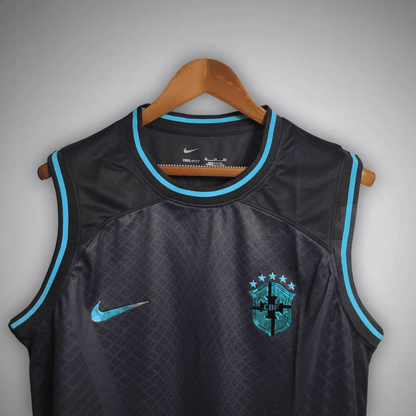 Brazil "Emerald Nights" Premium Tank Top from FootballPrestige.com - Premium Football Kits