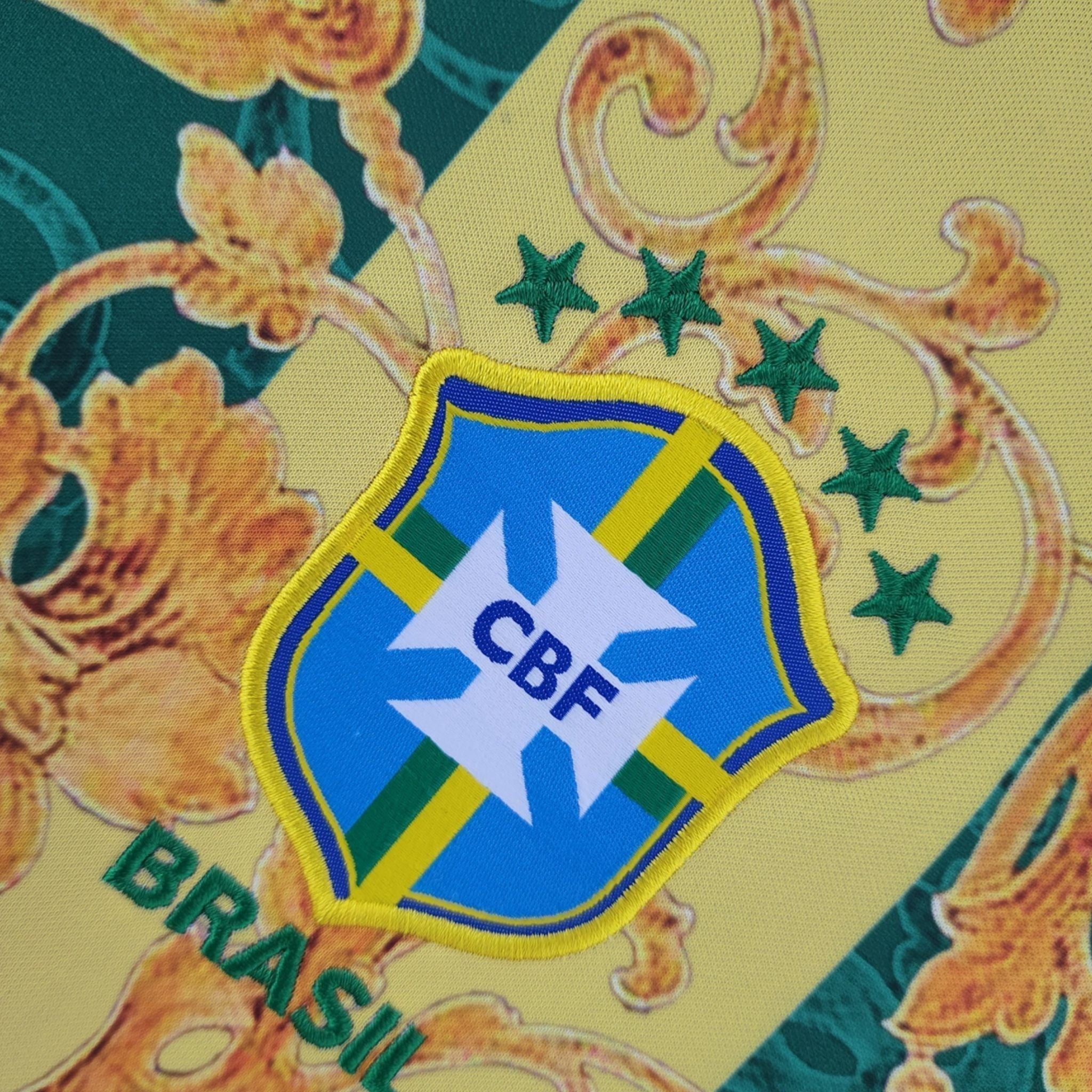 Brazil "Flor de Jogo" Premium Kit from FootballPrestige.club - Premium Football Kits