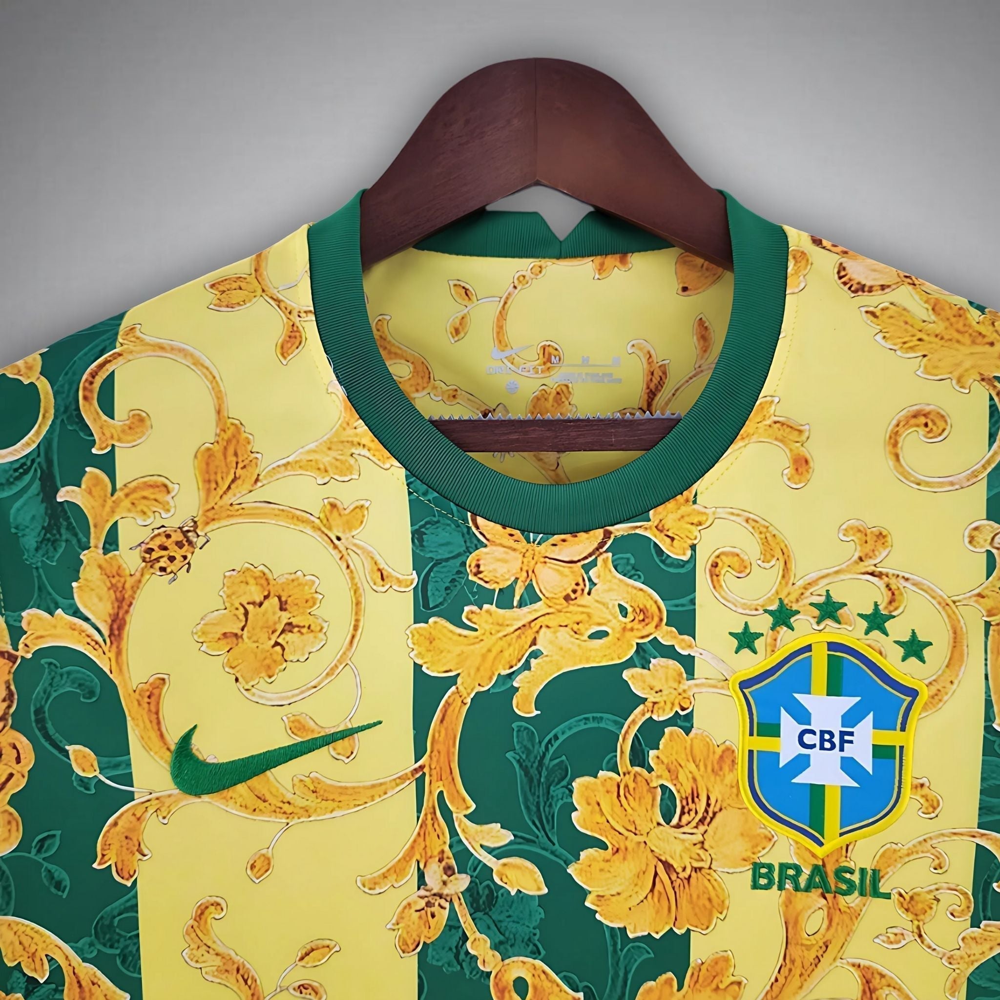 Brazil "Flor de Jogo" Premium Kit from FootballPrestige.club - Premium Football Kits