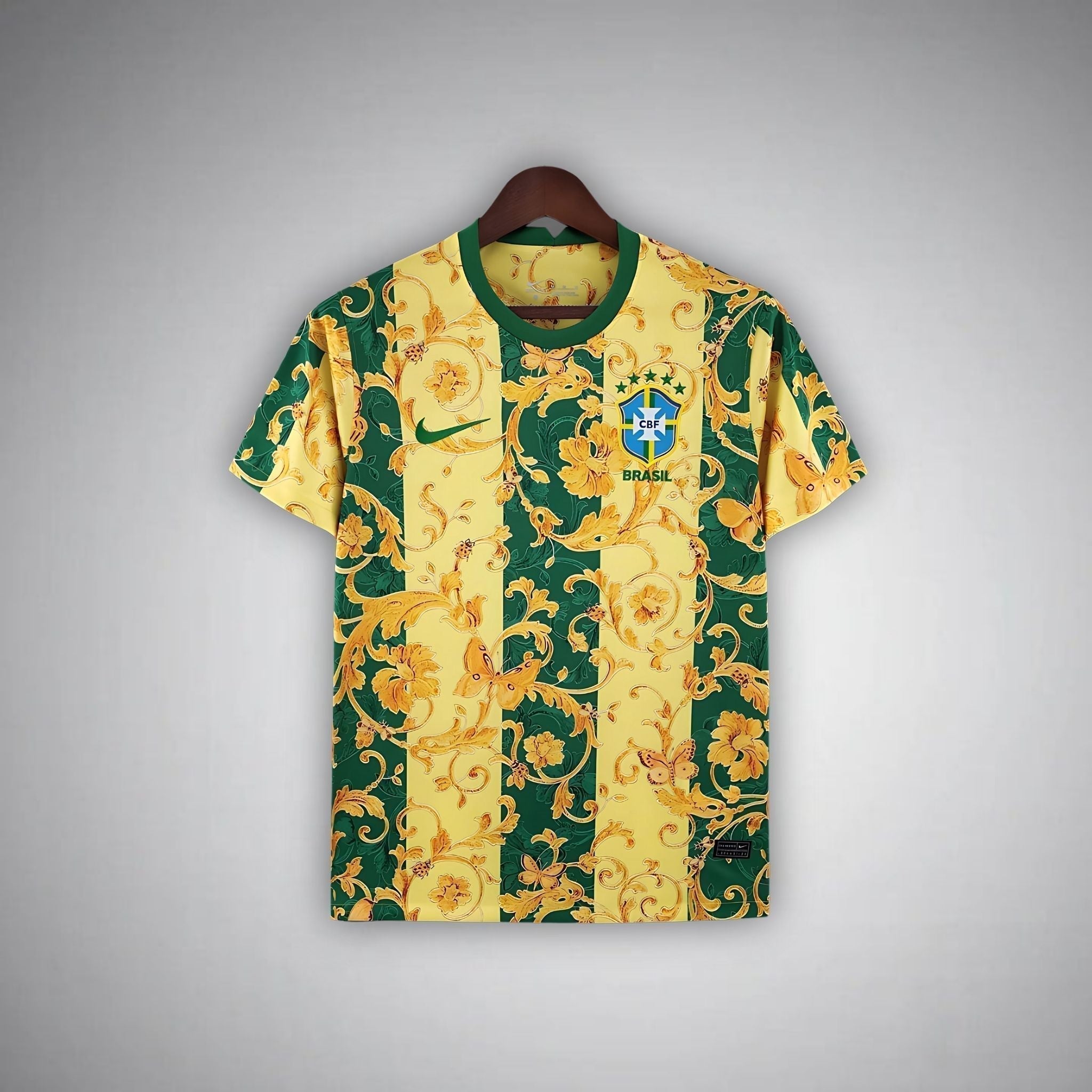 Brazil "Flor de Jogo" Premium Kit from FootballPrestige.club - Premium Football Kits