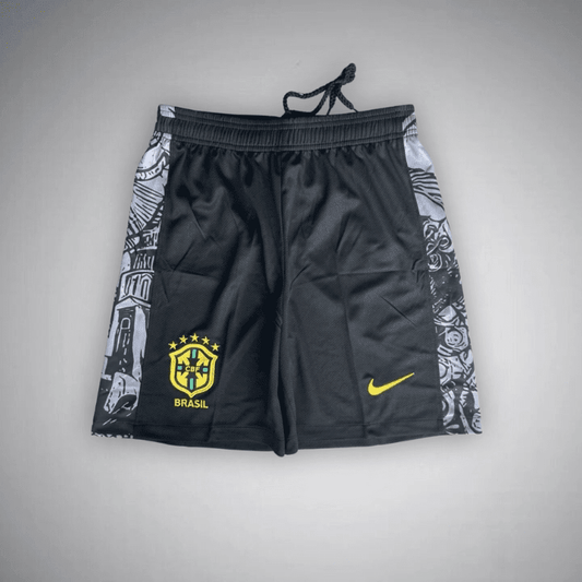 Brazil "Jesus" Premium Shorts from FootballPrestige.com - Premium Football Kits