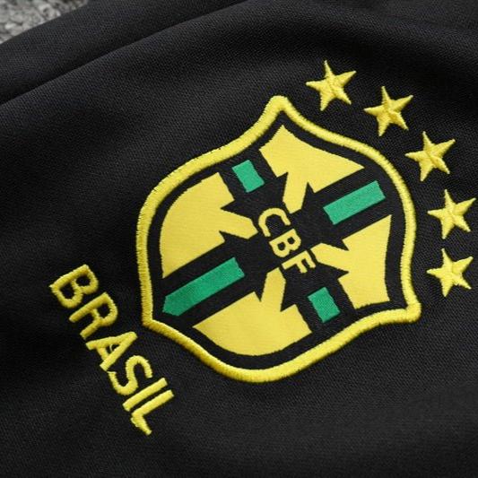 Brazil "Jesus" Premium Tracksuit from FootballPrestige.com - Premium Football Kits