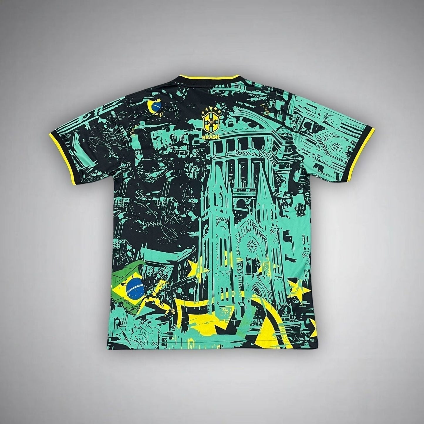 Brazil "Luz da Favela" Premium Kit from FootballPrestige.com - Premium Football Kits