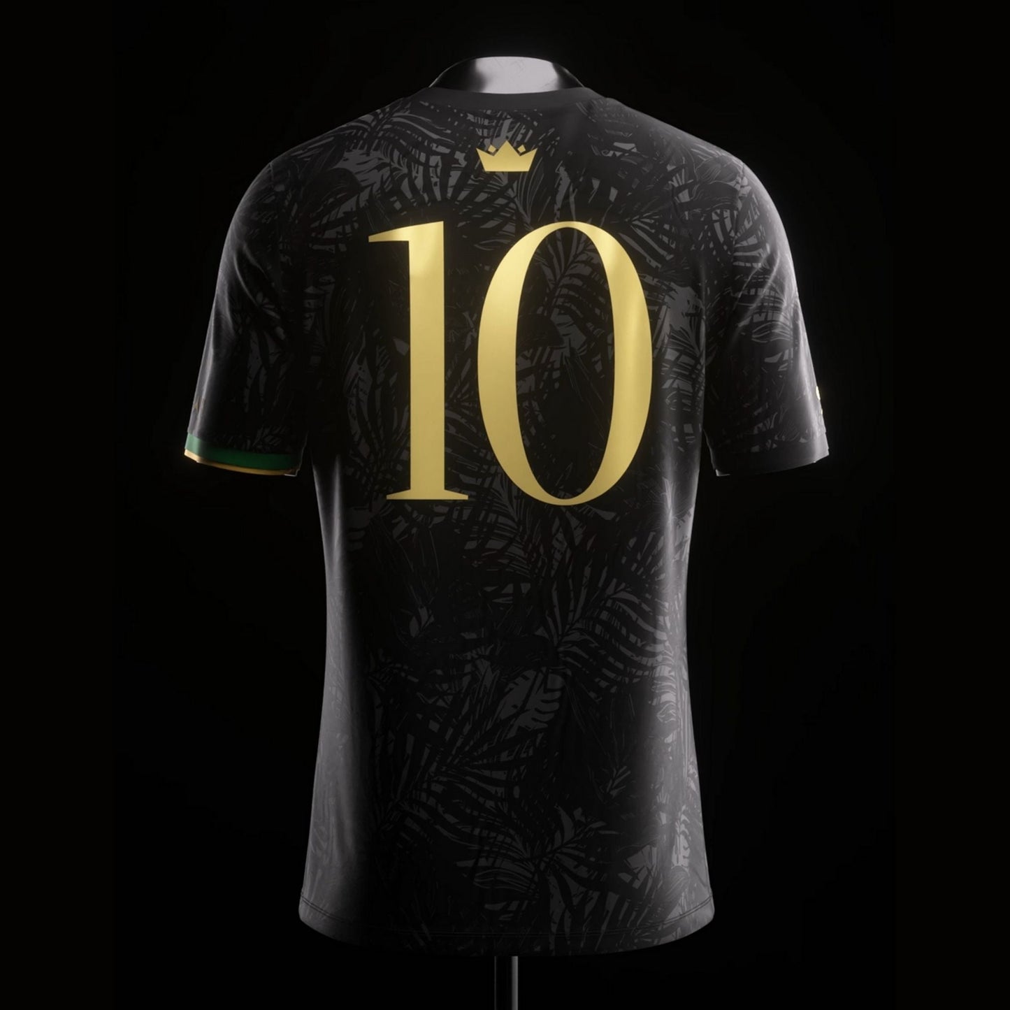 Brazil "The Prince" Premium Black Kit from FootballPrestige.com - Premium Football Kits