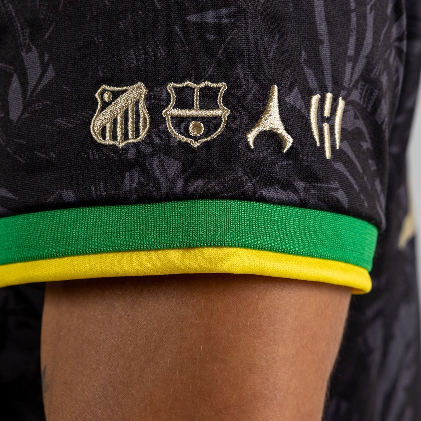 Brazil "The Prince" Premium Black Kit from FootballPrestige.com - Premium Football Kits