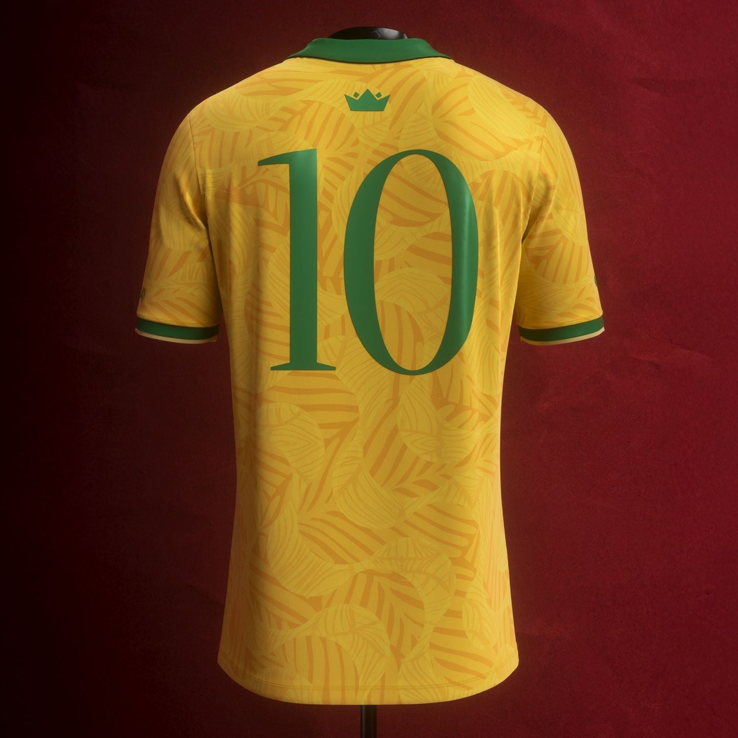 Brazil "The Prince" Premium Yellow Kit from FootballPrestige.com - Premium Football Kits