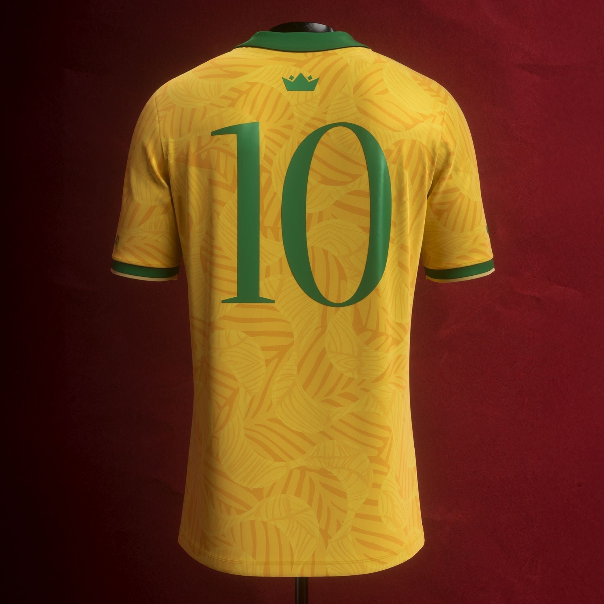 Brazil "The Prince" Premium Yellow Kit from FootballPrestige.club - Premium Football Kits