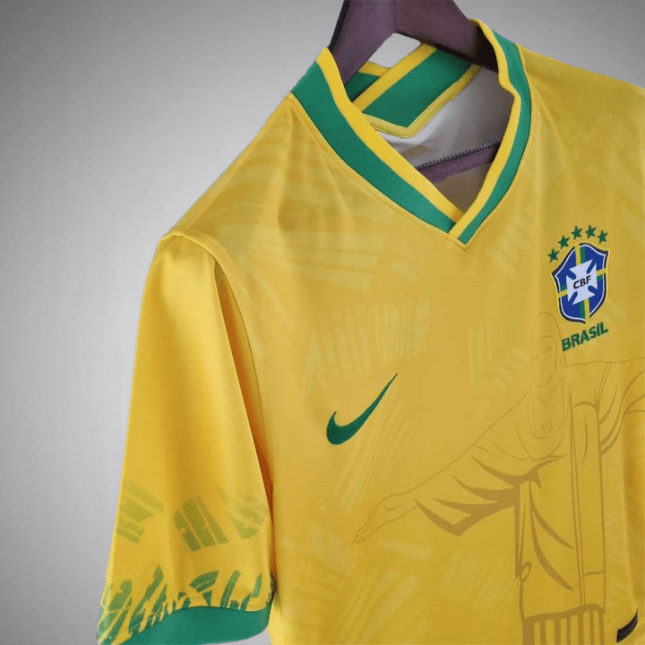 Brazil "The Redeemer" Premium Kit from FootballPrestige.com - Premium Football Kits