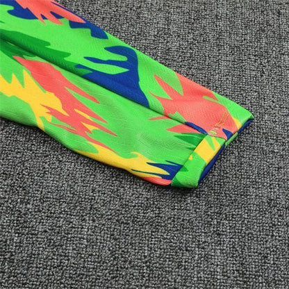 Brazil "Tropical Inferno" Premium Tracksuit from FootballPrestige.com - Premium Football Kits