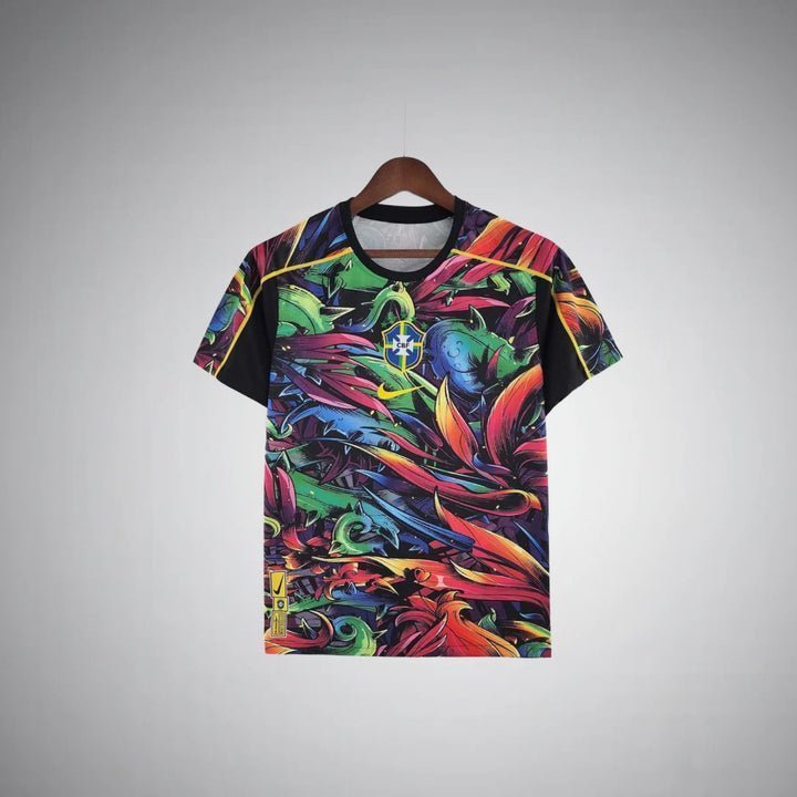 Brazil "Tropical Triumph" Premium Kit from FootballPrestige.com - Premium Football Kits