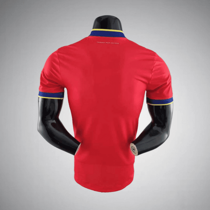 Colombia "Rojo Cascade" Premium Kit from FootballPrestige.com - Premium Football Kits