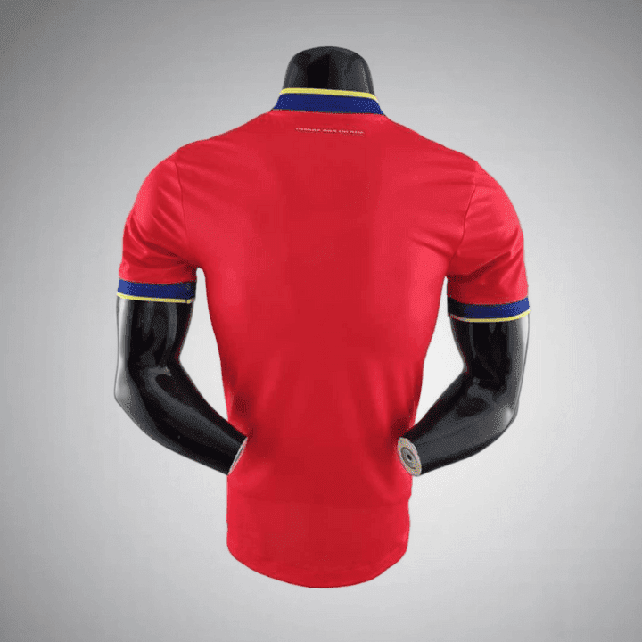 Colombia "Rojo Cascade" Premium Kit from FootballPrestige.club - Premium Football Kits