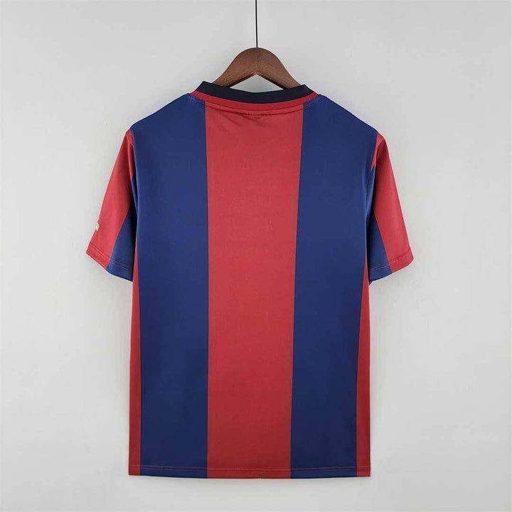 FC Barcelona 1998 - 1999 Retro Home Kit from FootballPrestige.shop - Premium Concept kits