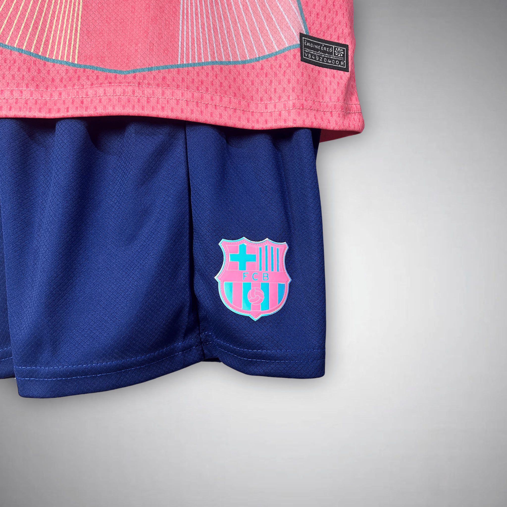 FC Barcelona "Aurora" Premium Kids Size Kit from FootballPrestige.club - Premium Football Kits