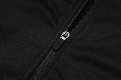 FC Barcelona Black Premium Tracksuit from FootballPrestige.com - Premium Football Kits
