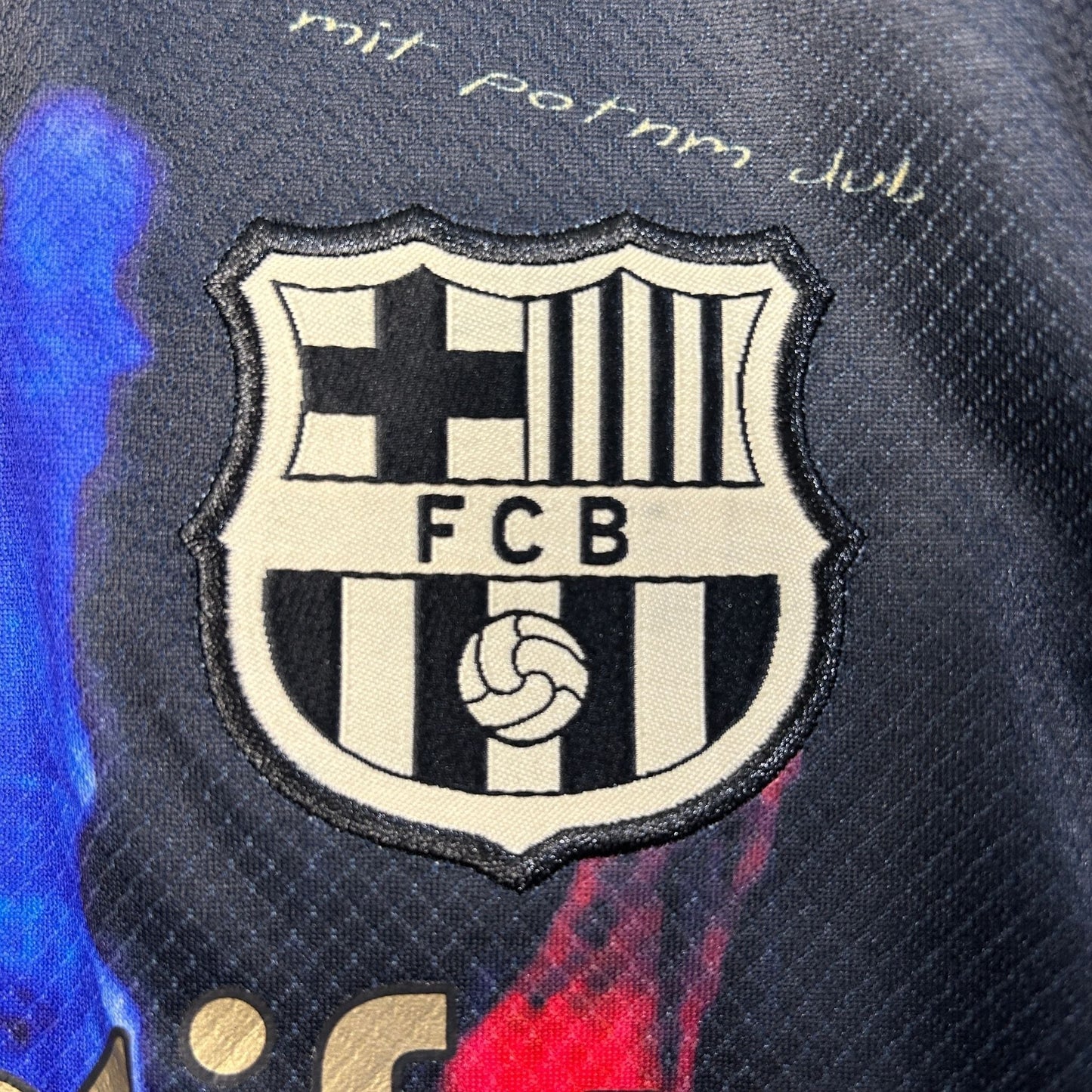 FC Barcelona "Blood and Colors" Premium Kids Size Kit from FootballPrestige.com - Premium Football Kits