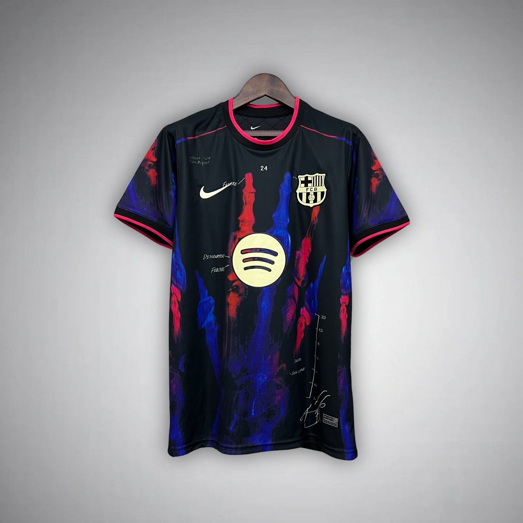 FC Barcelona "Blood and Colors" Premium Kit from FootballPrestige.club - Premium Football Kits