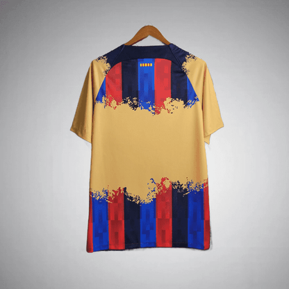 FC Barcelona "Catalan Pixel Fade" Premium Kit from FootballPrestige.shop - Premium Concept kits