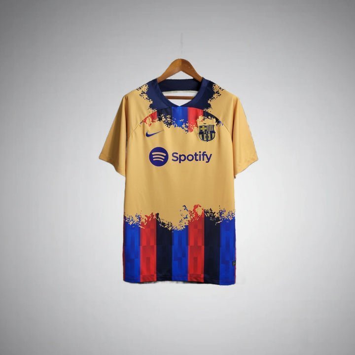 FC Barcelona "Catalan Pixel Fade" Premium Kit from FootballPrestige.shop - Premium Concept kits