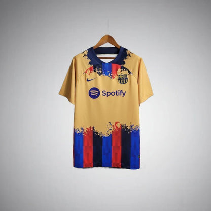 FC Barcelona "Catalan Pixel Fade" Premium Kit from FootballPrestige.shop - Premium Concept kits