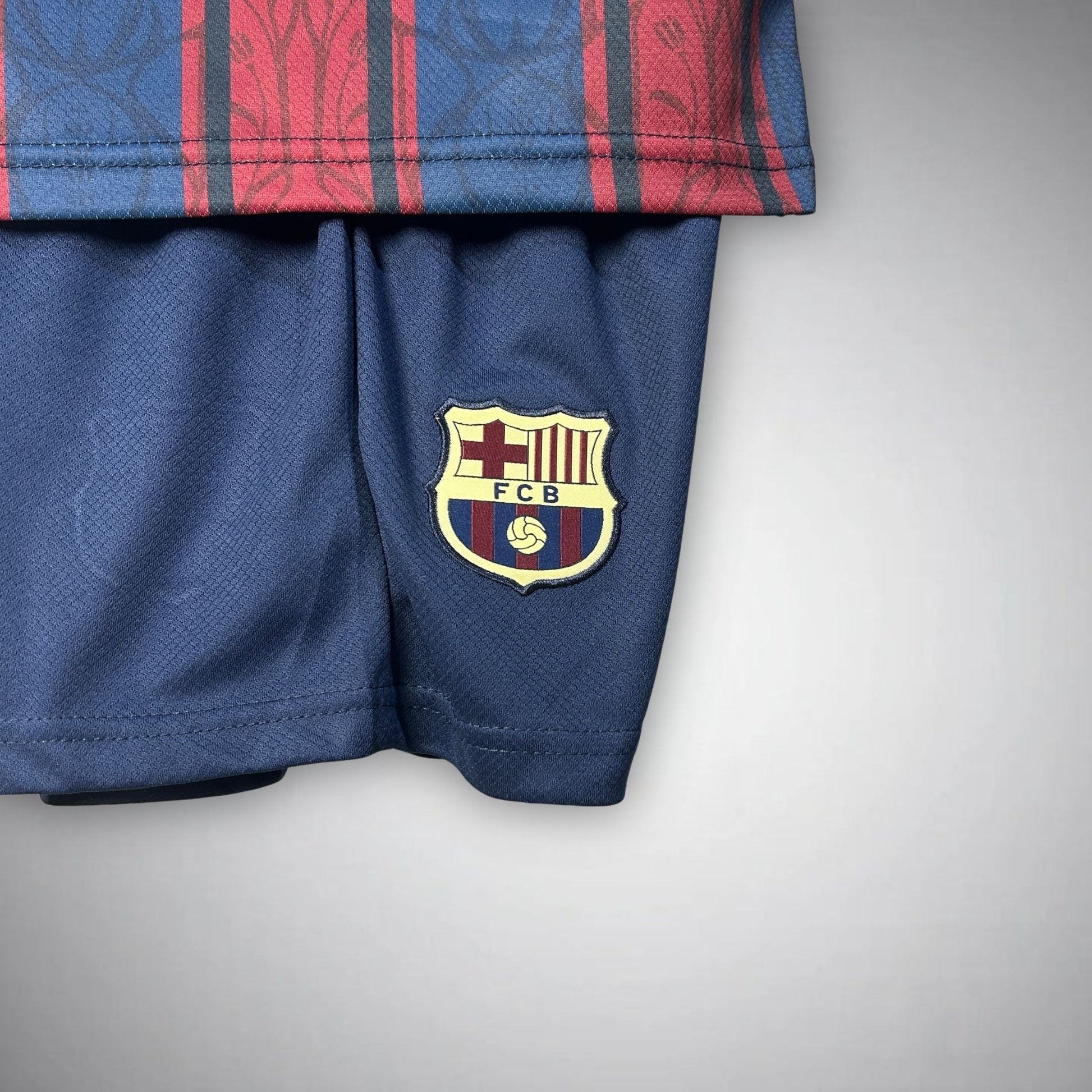 FC Barcelona "Catalan Roots" Premium Kids Size Kit from FootballPrestige.com - Premium Football Kits