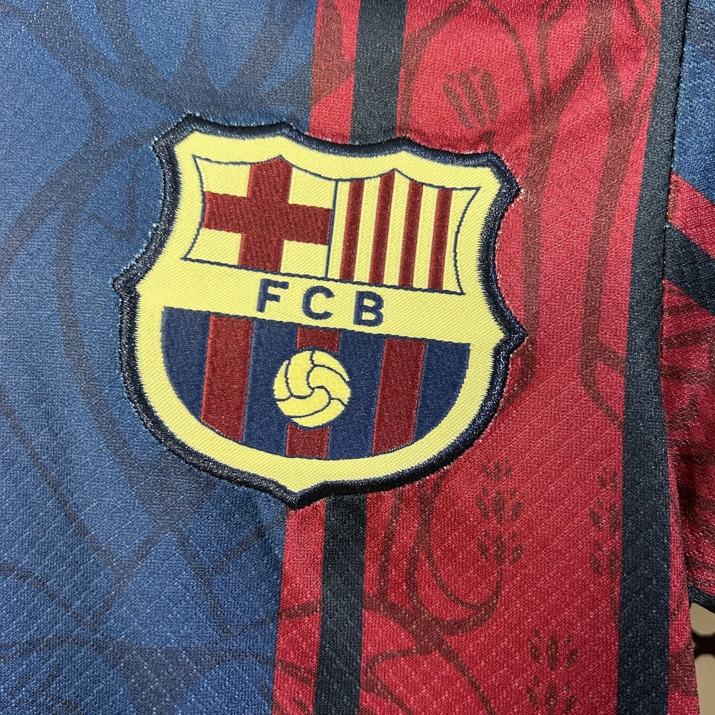 FC Barcelona "Catalan Roots" Premium Kids Size Kit from FootballPrestige.com - Premium Football Kits