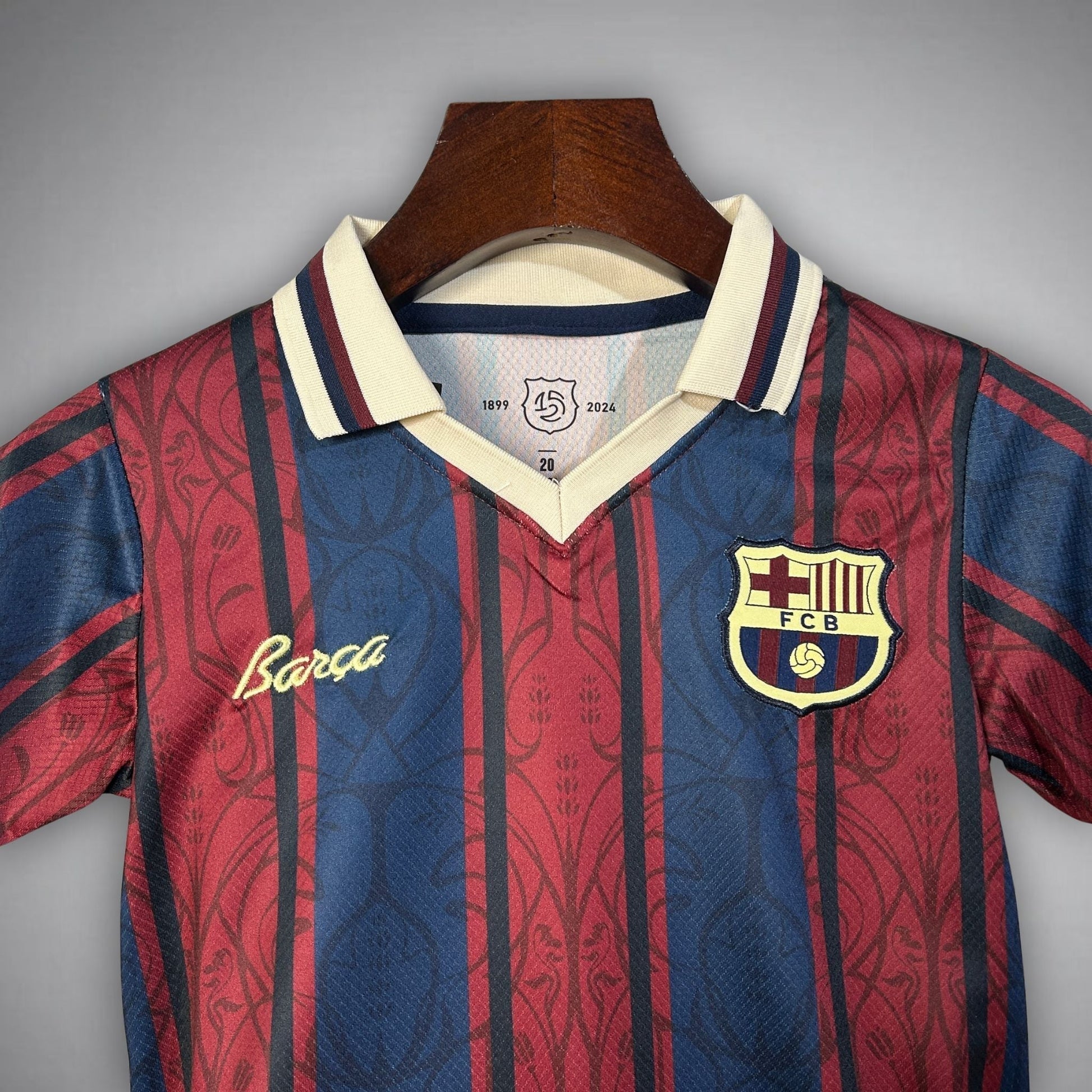 FC Barcelona "Catalan Roots" Premium Kids Size Kit from FootballPrestige.com - Premium Football Kits