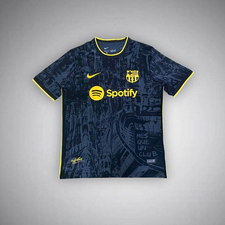 FC Barcelona "City Map" Premium Kit from FootballPrestige.com - Premium Football Kits