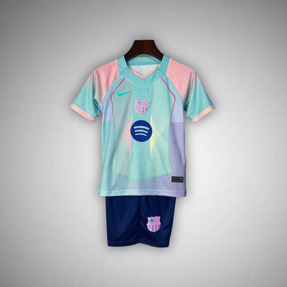 FC Barcelona "Dreamwave" Premium Kids Size Kit from FootballPrestige.com - Premium Football Kits