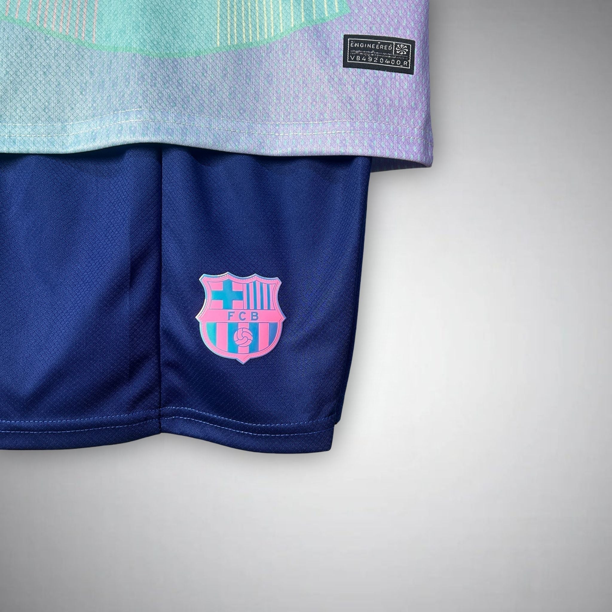 FC Barcelona "Dreamwave" Premium Kids Size Kit from FootballPrestige.club - Premium Football Kits